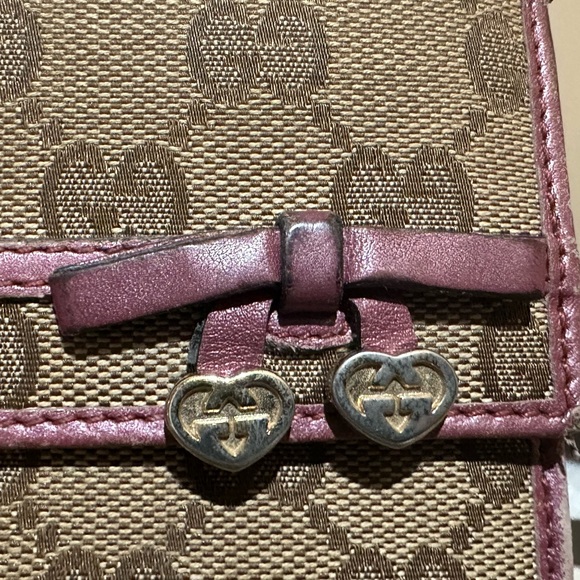 Gucci Interlocking G Webbed Long Wallet w/box - Picture 3 of 14